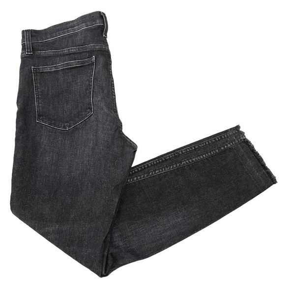 Madewell 10” High Rise Released Hem Black Wash Skinny Jeans Women’s 29 - Picture 12 of 16